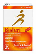 Bisleri Iron + Folic Acid Capsules – 30 Capsules