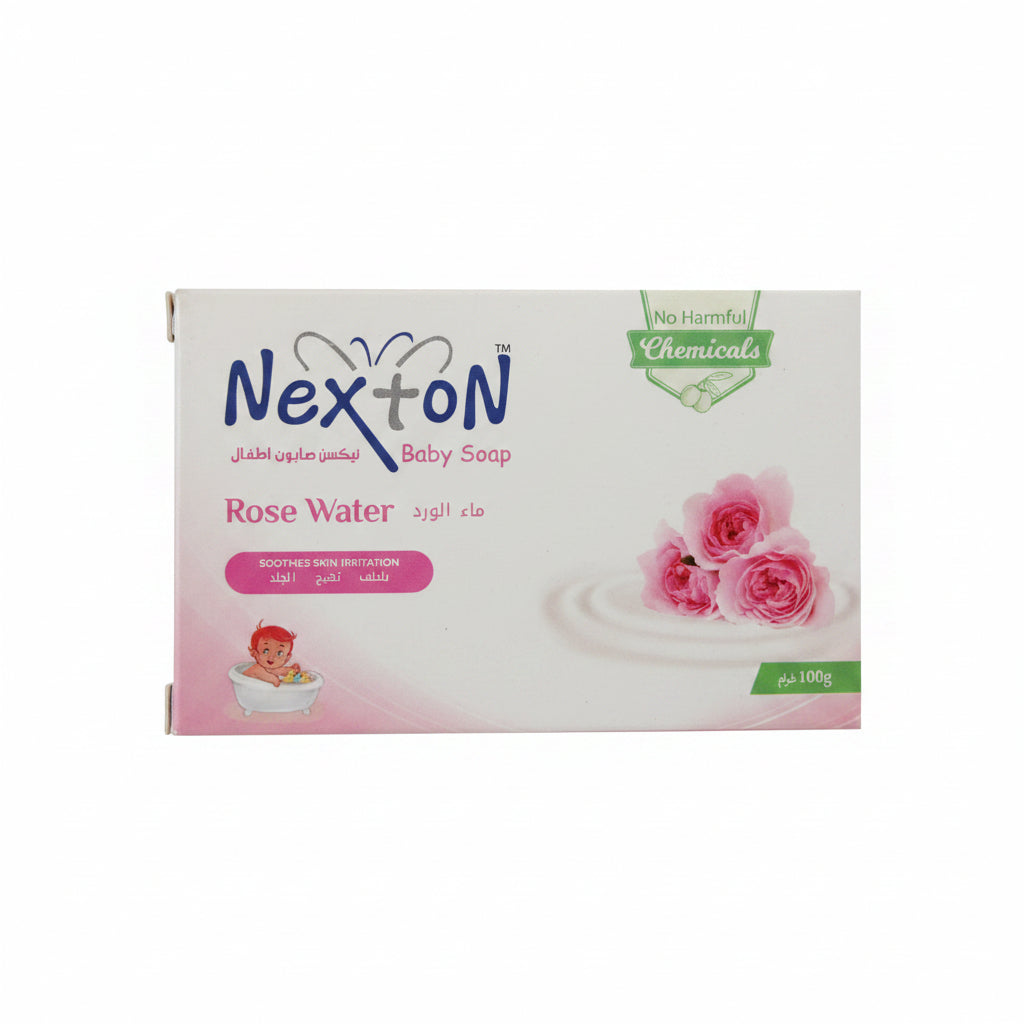 Nexton Baby Rose Water Soap – 100g