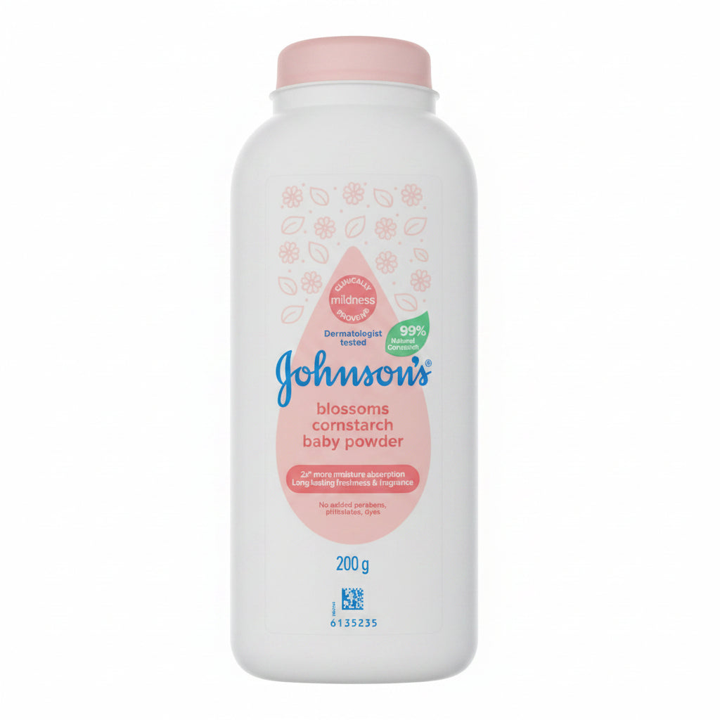 Johnson’s Blossoms Cornstarch Baby Powder – 200g