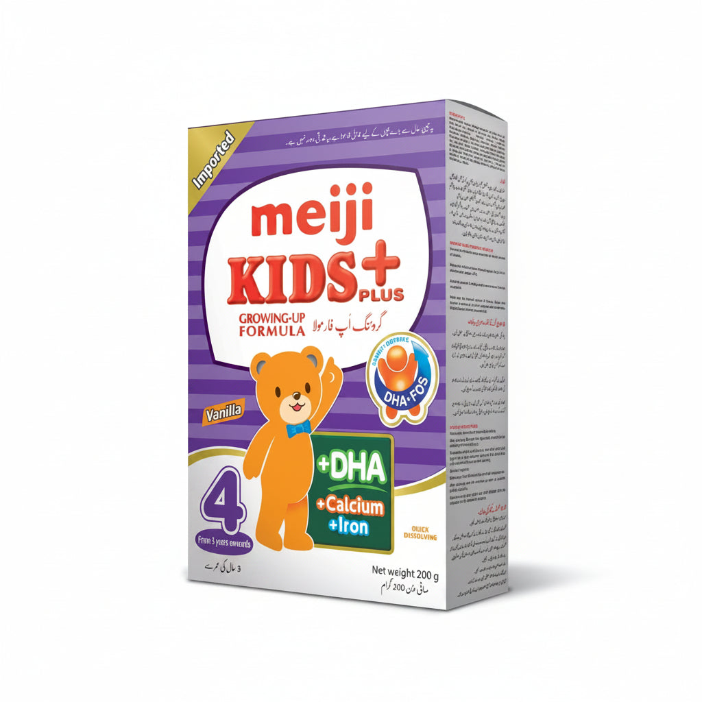 Meiji KIDS+ Plus Growing-Up Formula 4 – Vanilla – 200g