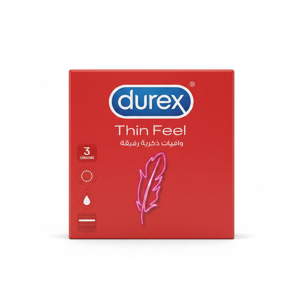 Durex Thin Feel Condoms – Pack of 3