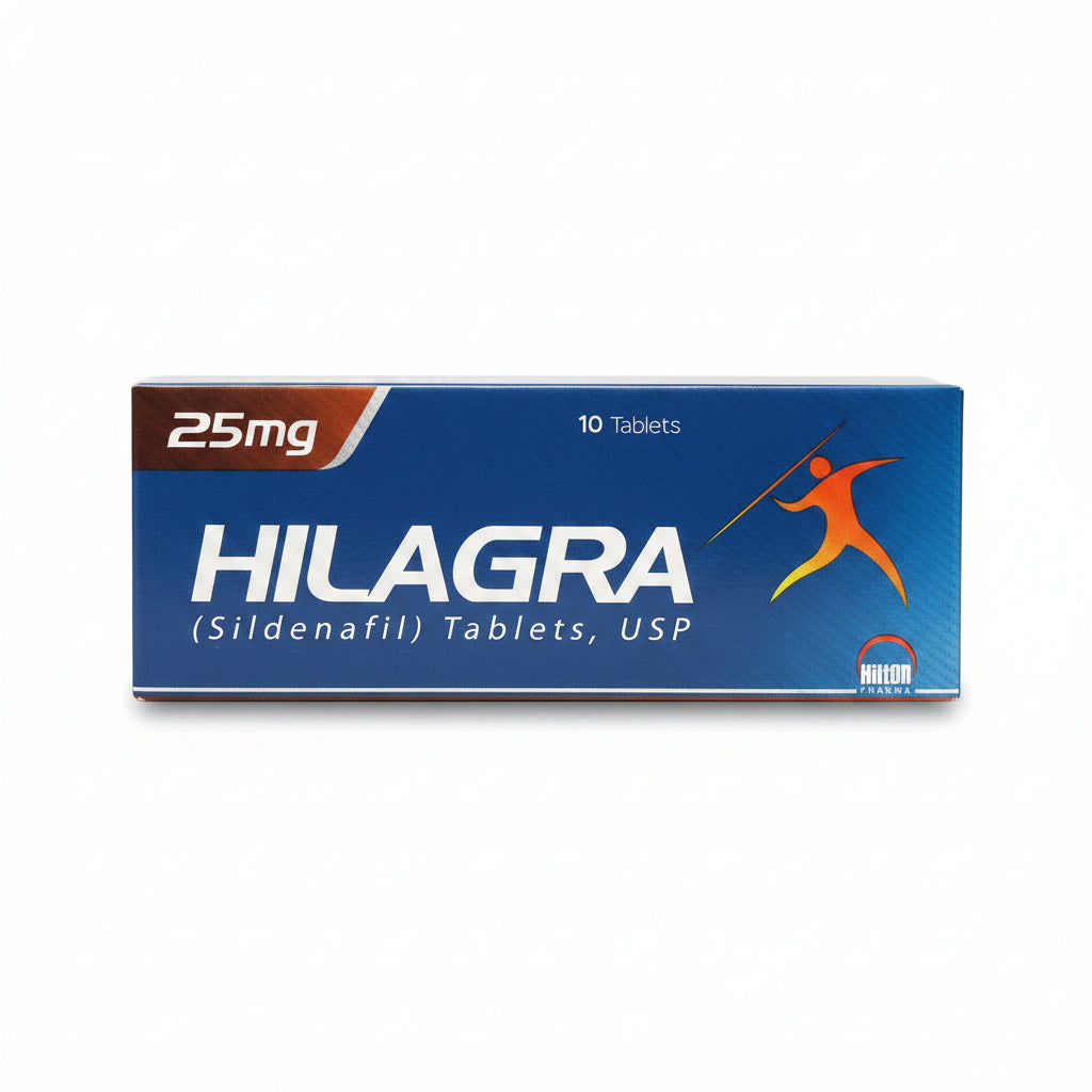 Hilagra 25mg Tablets – 10 Tablets