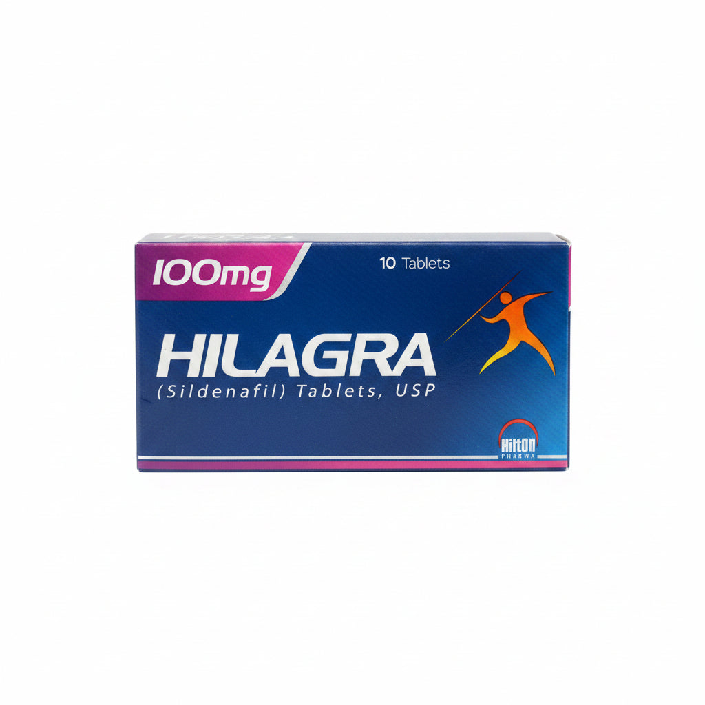 Hilagra 100mg Tablets – 10 Tablets