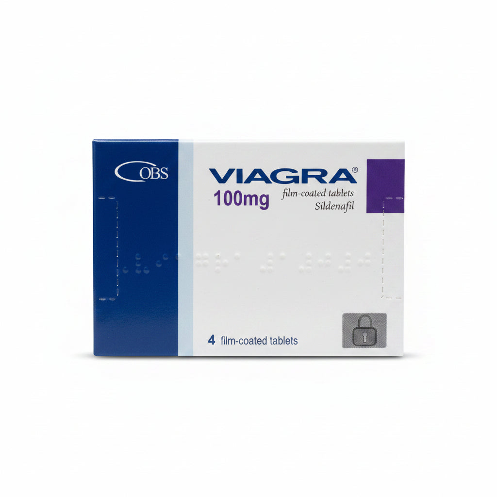 Viagra 100mg – 4 Film-Coated Tablets