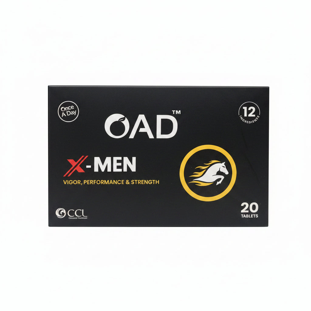 OAD X-Men Vigor, Performance &amp; Strength – 20 Tablets