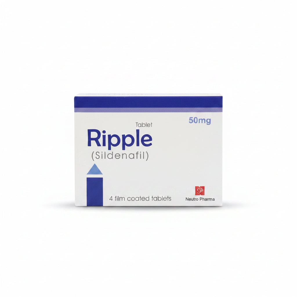 Ripple 50mg Tablets – 4 Film-Coated Tablets