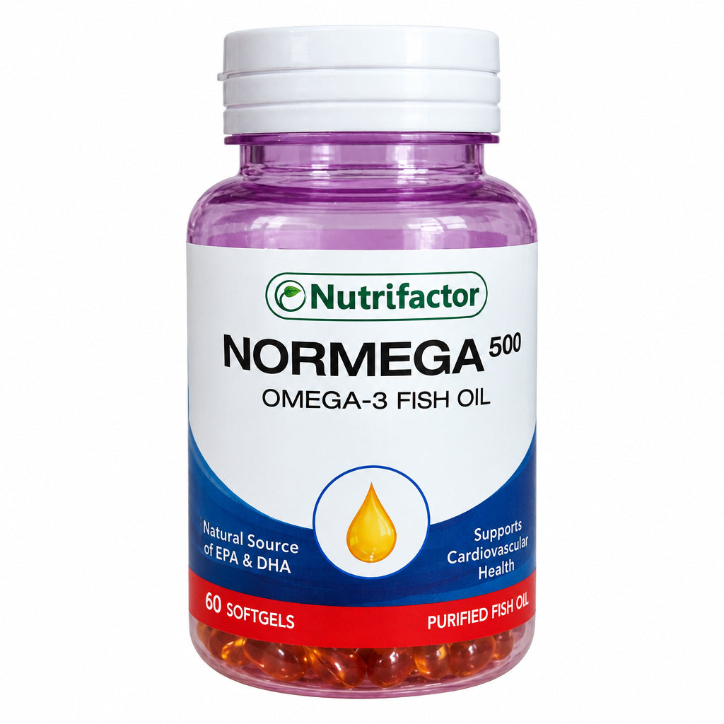 Nutrifactor Normega 500 – Omega-3 Fish Oil