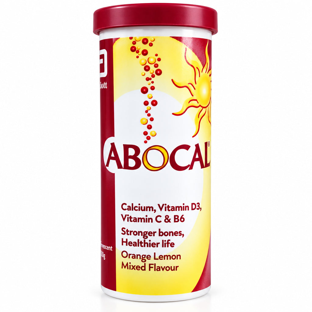 Abocal Effervescent Tablets – Orange Lemon Mixed Flavour