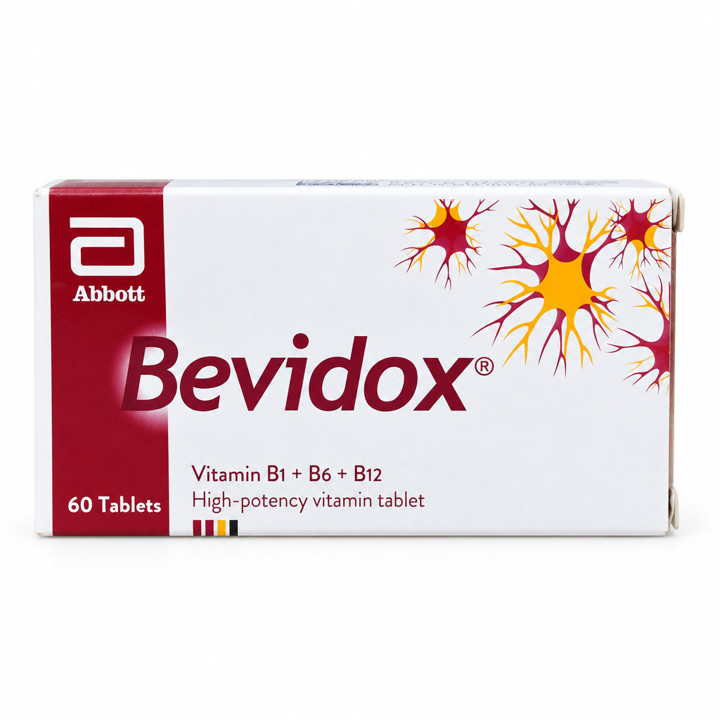 Bevidox – Vitamin B1 + B6 + B12 Table