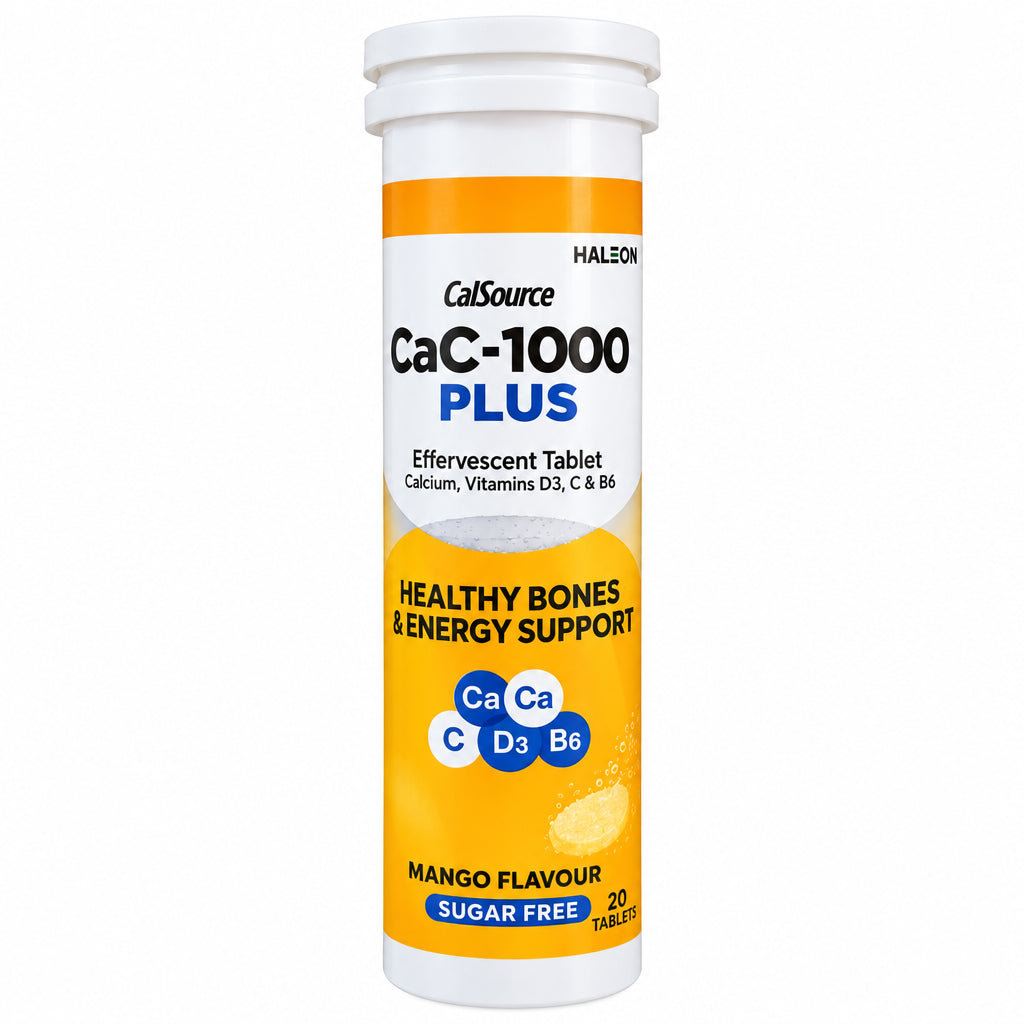 CaC-1000 Plus Mango Flavour – 20 Effervescent Tablets