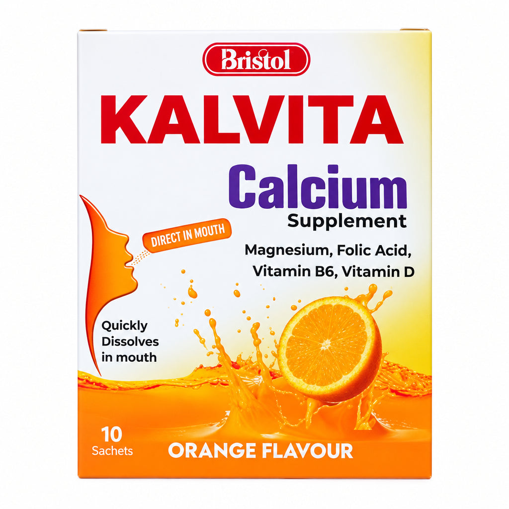 Kalvita Calcium Supplement – Orange Flavour