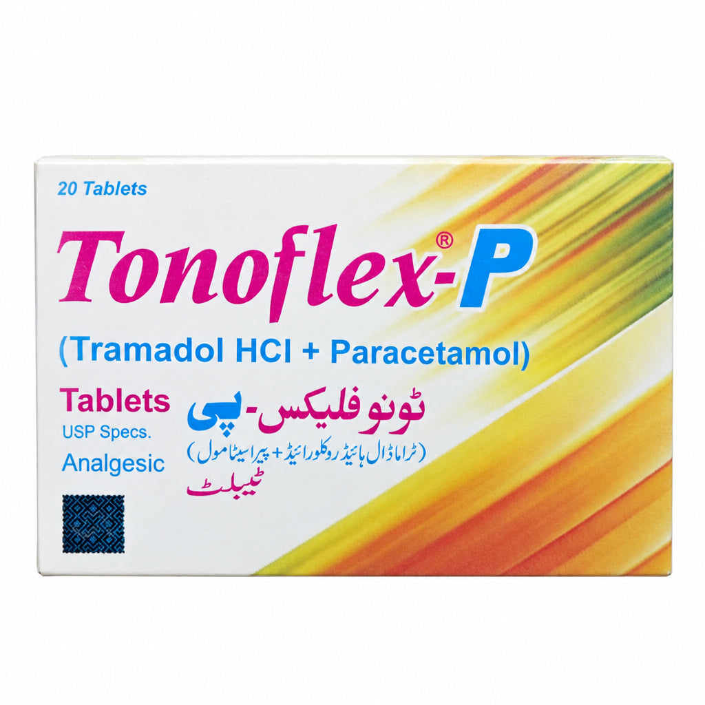 Tonoflex-P Tablets – Tramadol HCl + Paracetamol