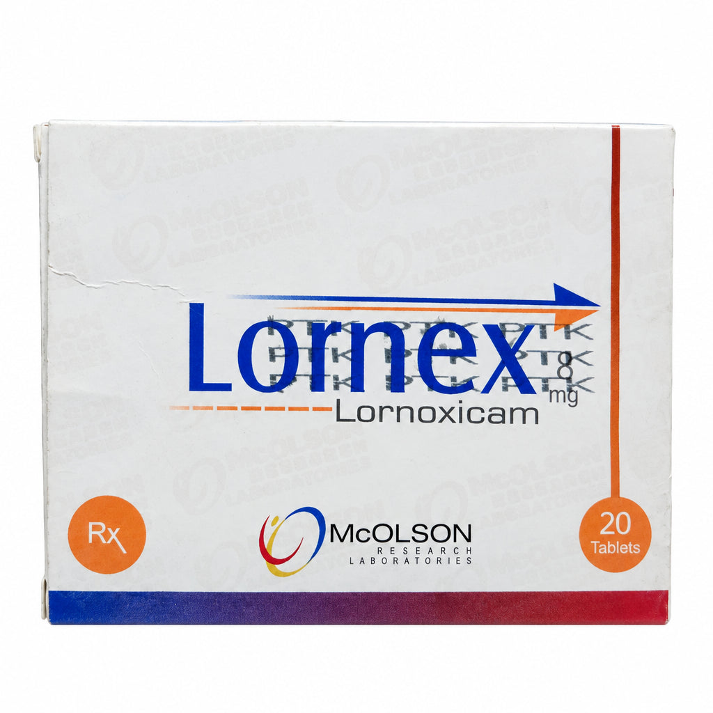 Lornex Tablets – Lornoxicam 8mg
