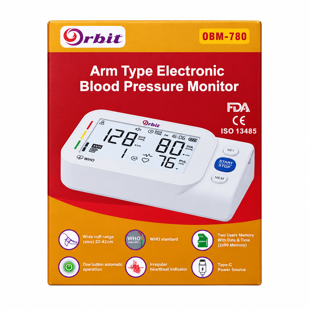 Orbit OBM-780 Electronic Blood Pressure Monitor