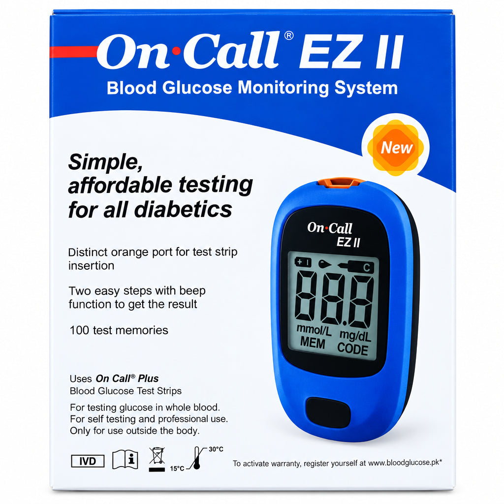 On Call EZ II Blood Glucose Monitoring System