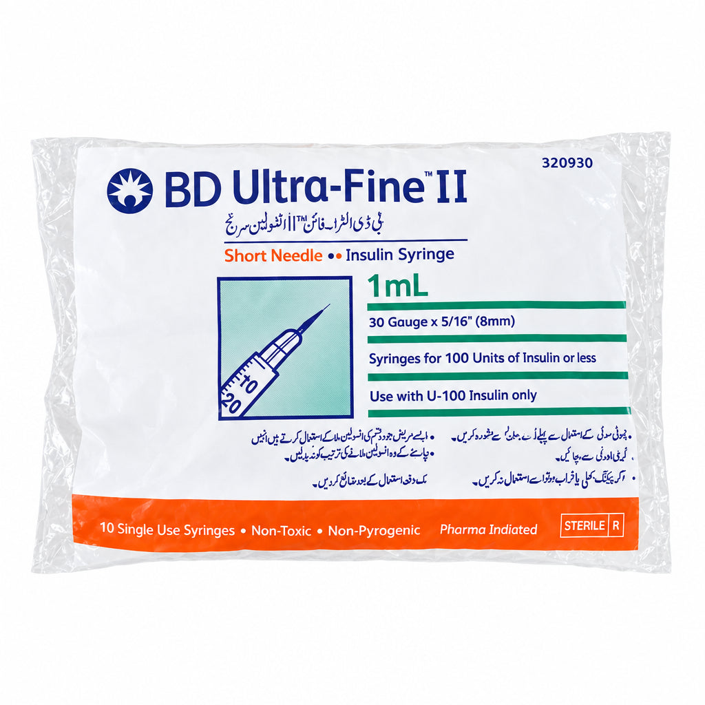 BD Ultra-Fine II Insulin Syringes – 1mL