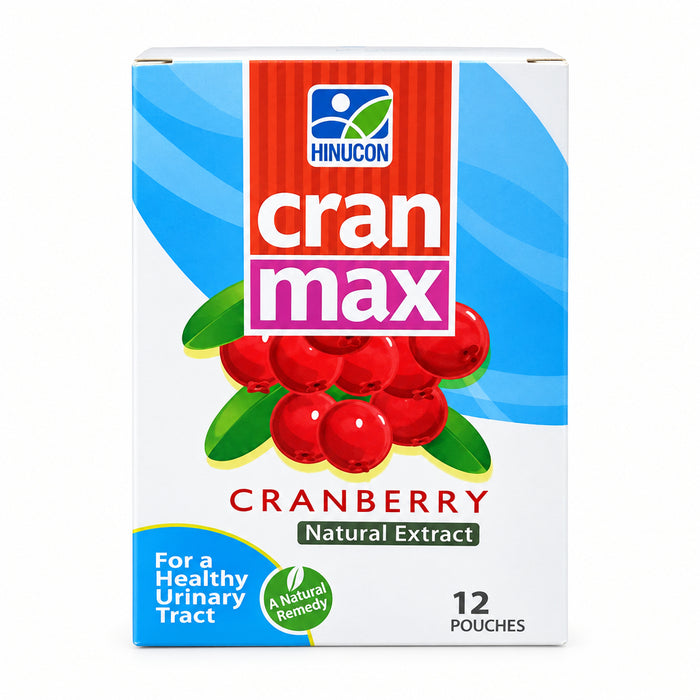 Cran Max Cranberry Natural Extract – 12 Pouches