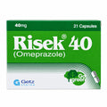 Risek 40 mg Capsules – 21 Capsules