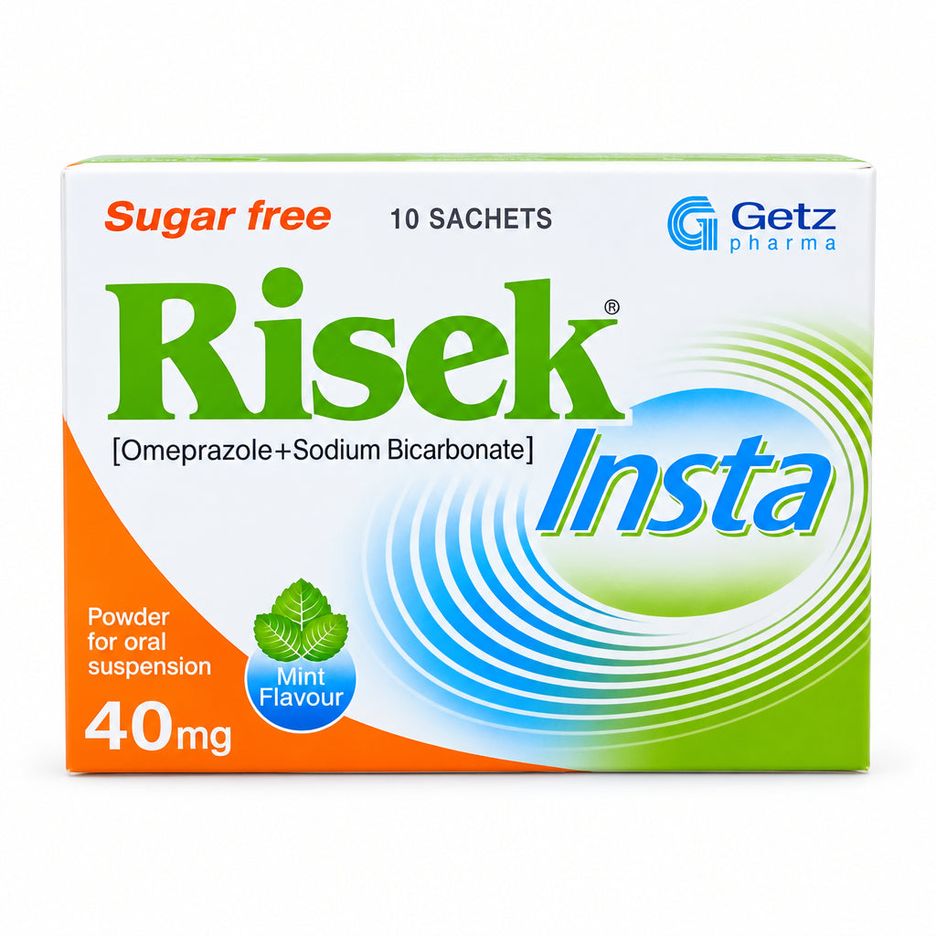 Risek Insta 40 mg – 10 Sachets