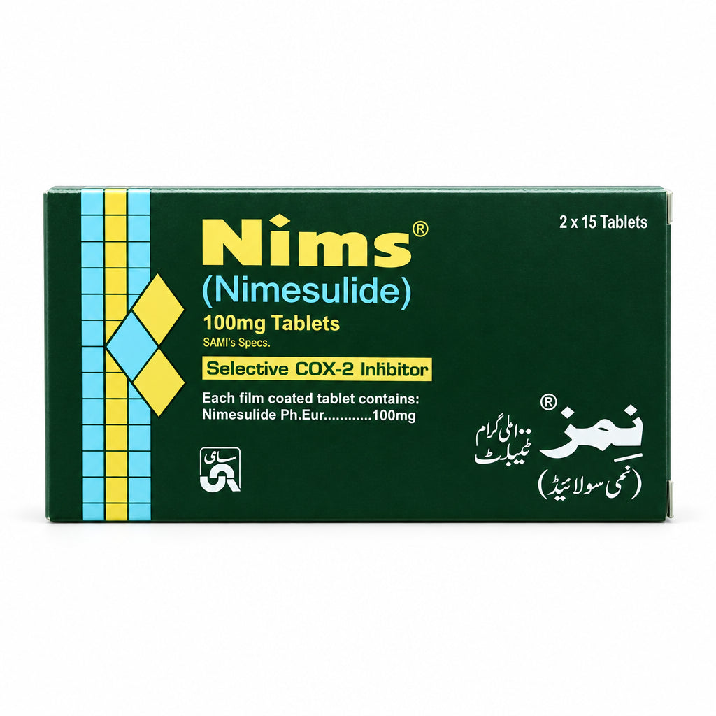 Nims 100mg Tablets – Nimesulide