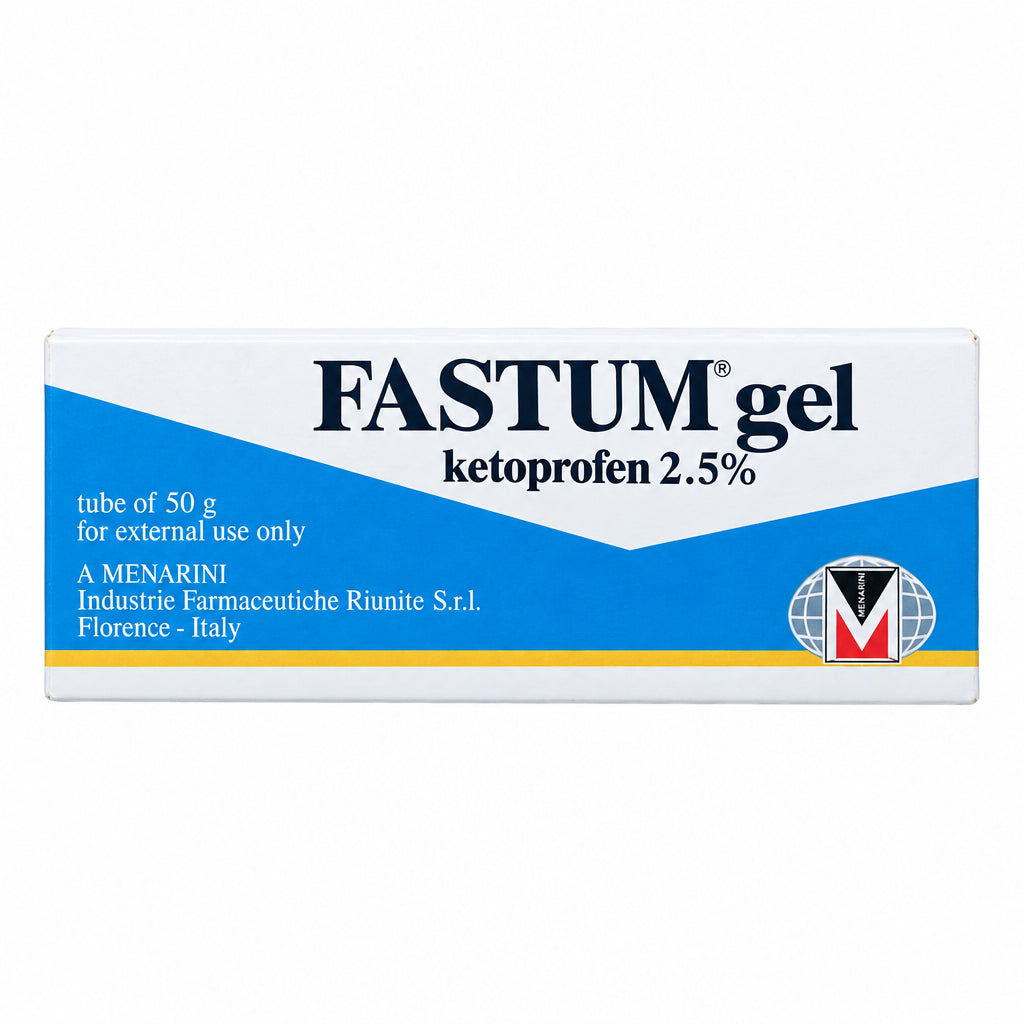 Fastum Gel 2.5% 50g – Ketoprofen Pain Relief Gel