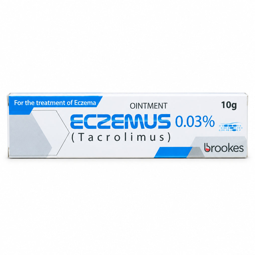 Eczemus 0.03% Tacrolimus Eczema Treatment – Brookes