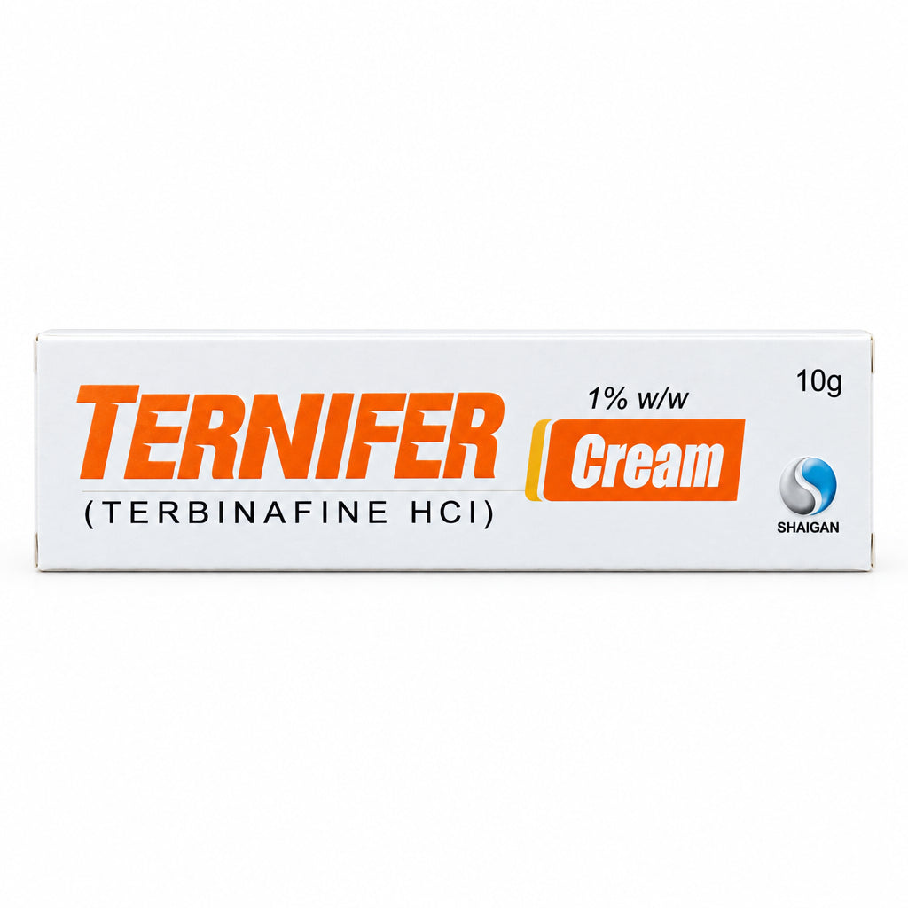 Ternifer Cream 1% 10g – Terbinafine HCl – Shaigan