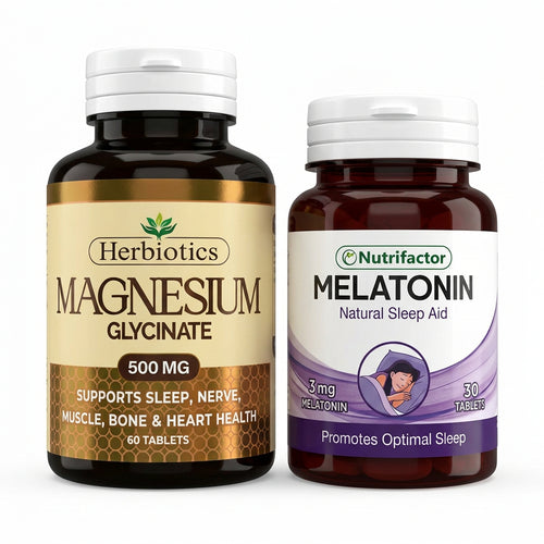 Better Sleep Combo – Magnesium Glycinate & Melatonin | My Pill Store