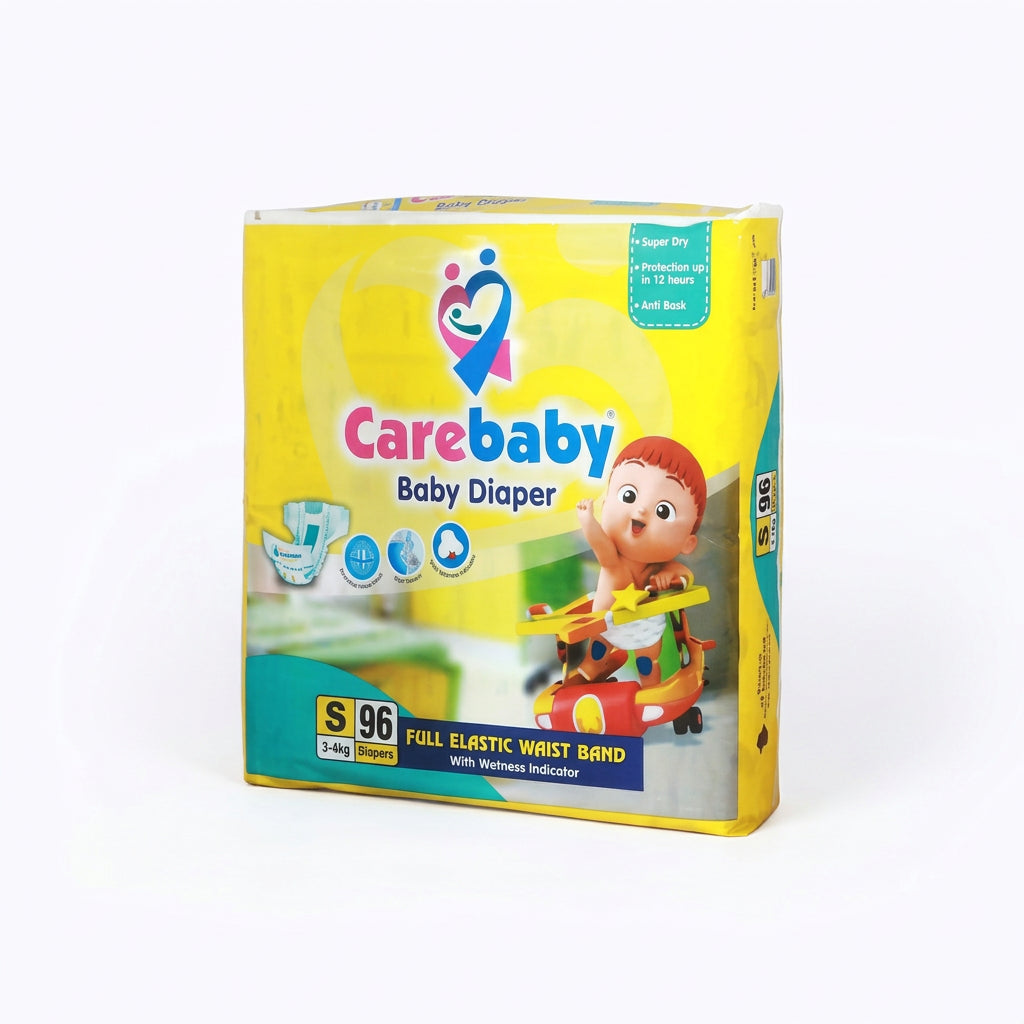 Carebaby Baby Diapers Economy Pack – Super Dry & Long-Lasting Protection