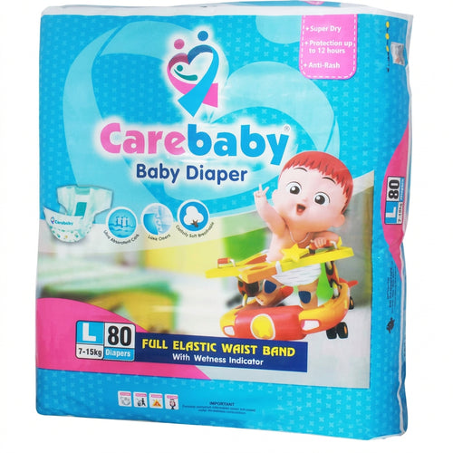 Carebaby Baby Diapers Economy Pack – Super Dry & Long-Lasting Protection