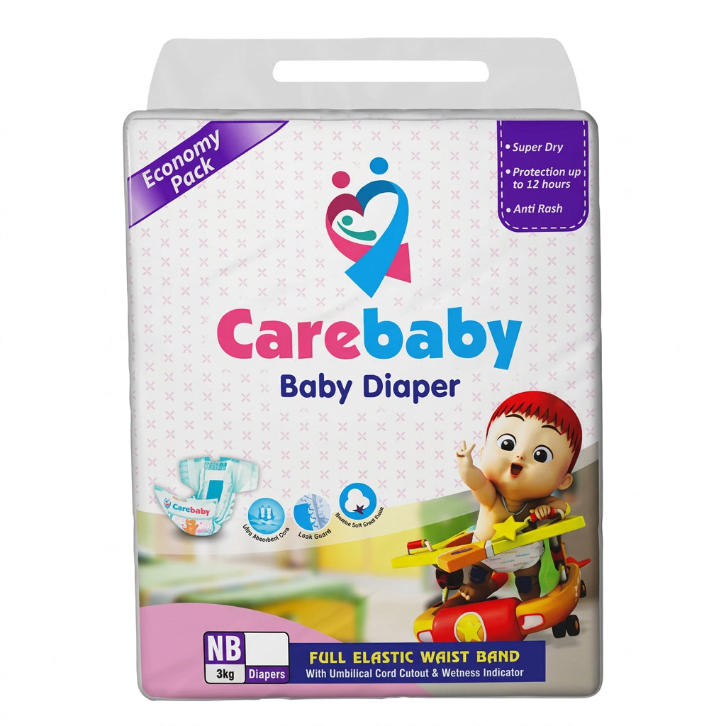 Carebaby Baby Diapers – Super Dry & Comfortable Protection