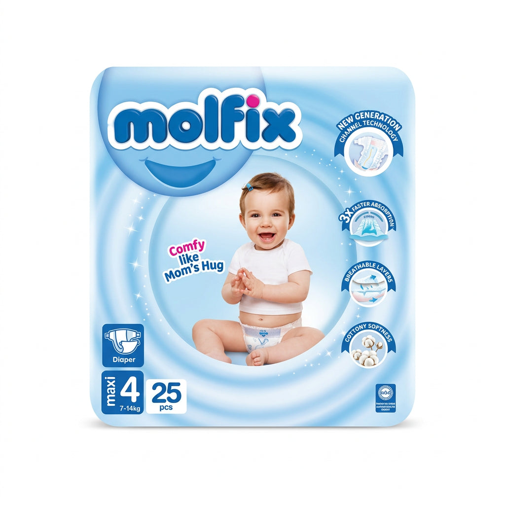 Molfix Baby Diapers – Premium Comfort & Advanced Leakage Protection