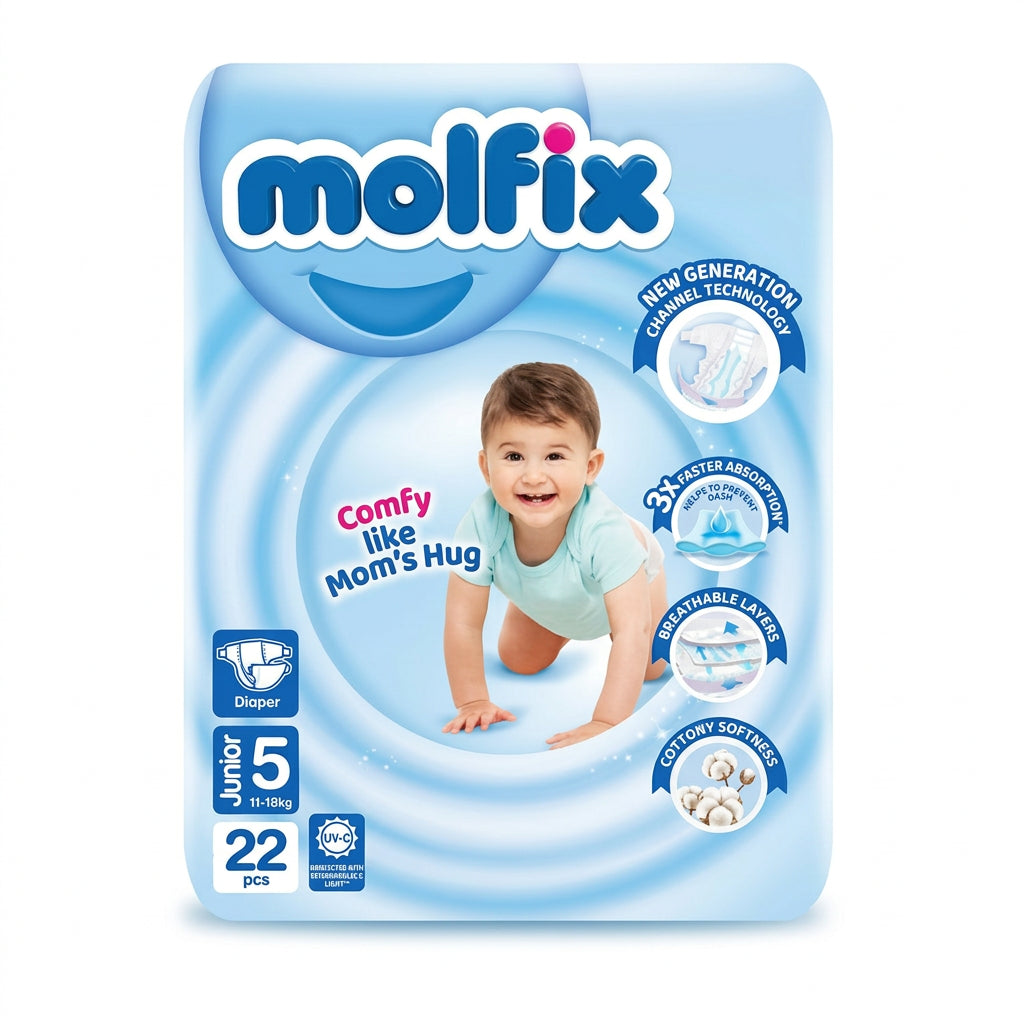 Molfix Baby Diapers – Premium Comfort & Advanced Leakage Protection