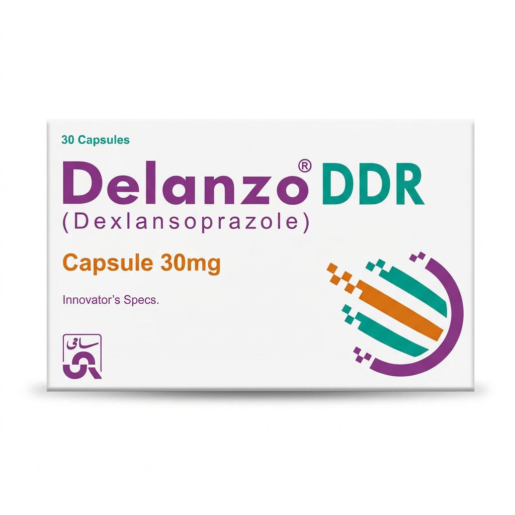 Delanzo DDR 30mg Capsules – Dexlansoprazole | 30 Capsules