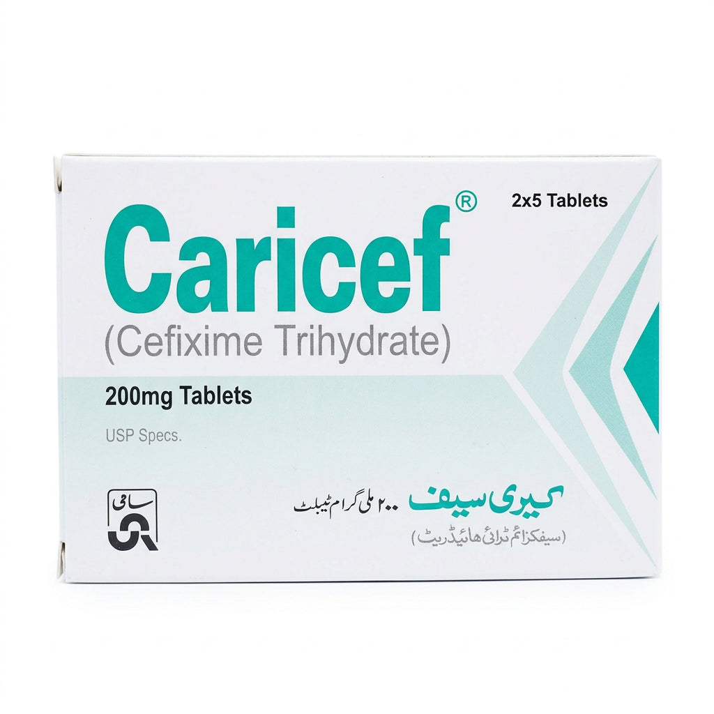 Caricef 200mg Tablets – 10 Tablets | My Pill Store