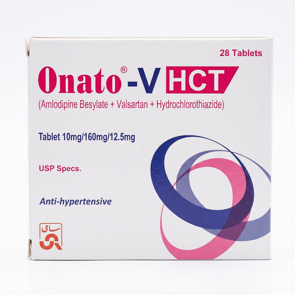 Onato-V HCT 10mg/160mg/12.5mg Tablets – 28 Tablets | My Pill Store