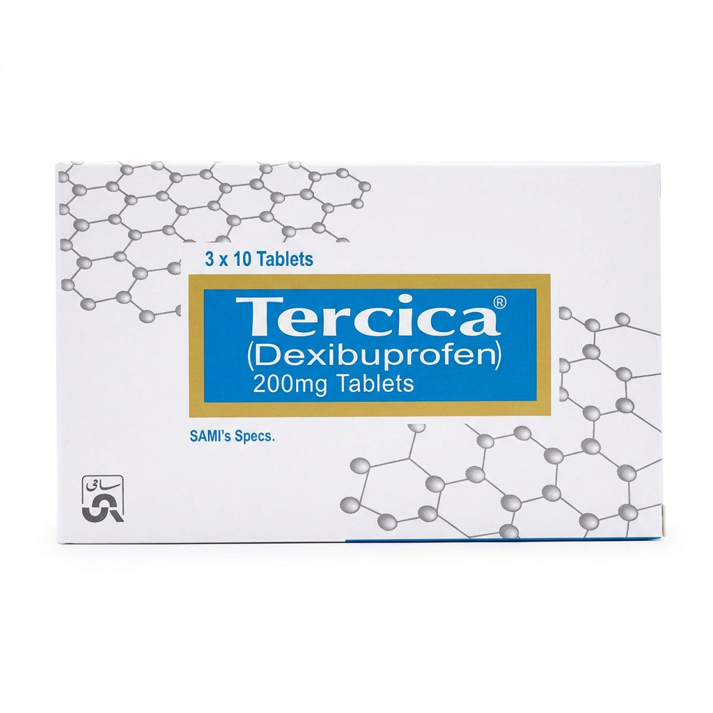 Tercica 200mg Tablets (Dexibuprofen) – 30 Tablets | My Pill Store