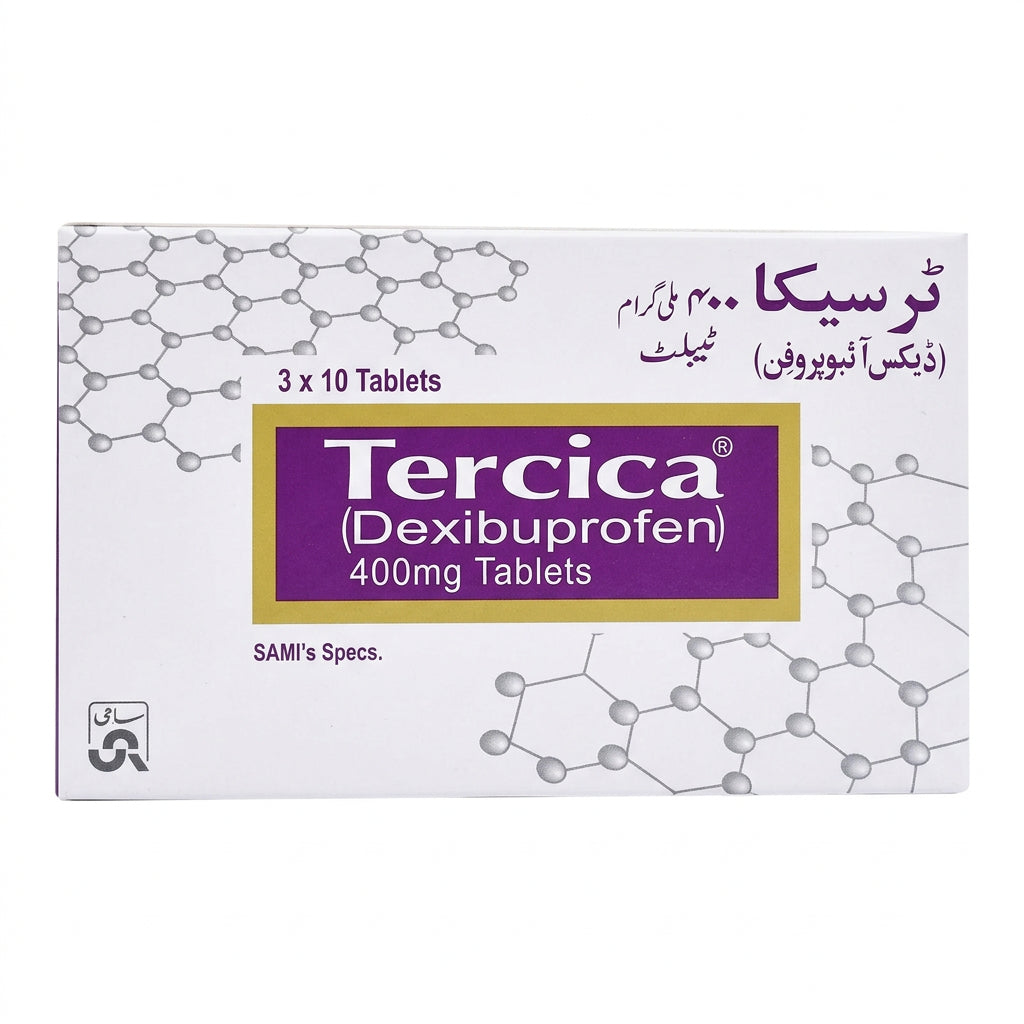 Tercica 400mg Tablets (Dexibuprofen) – 30 Tablets | My Pill Store