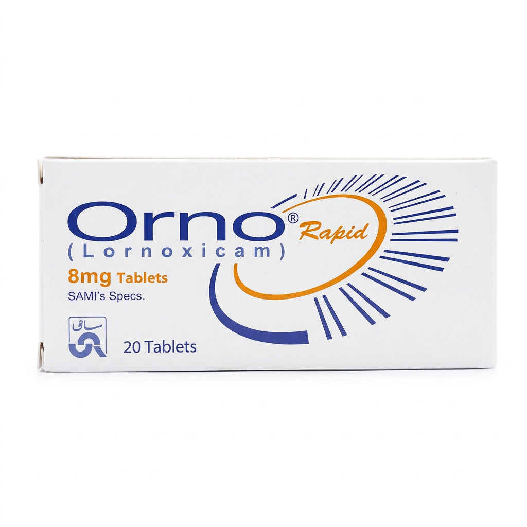 Orno Rapid 8mg Tablets (Lornoxicam) – 20 Tablets | My Pill Store