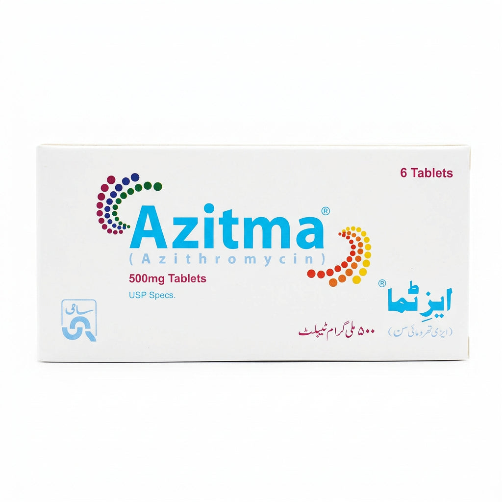 Azitma 500mg Tablets (Azithromycin) – 6 Tablets | My Pill Store