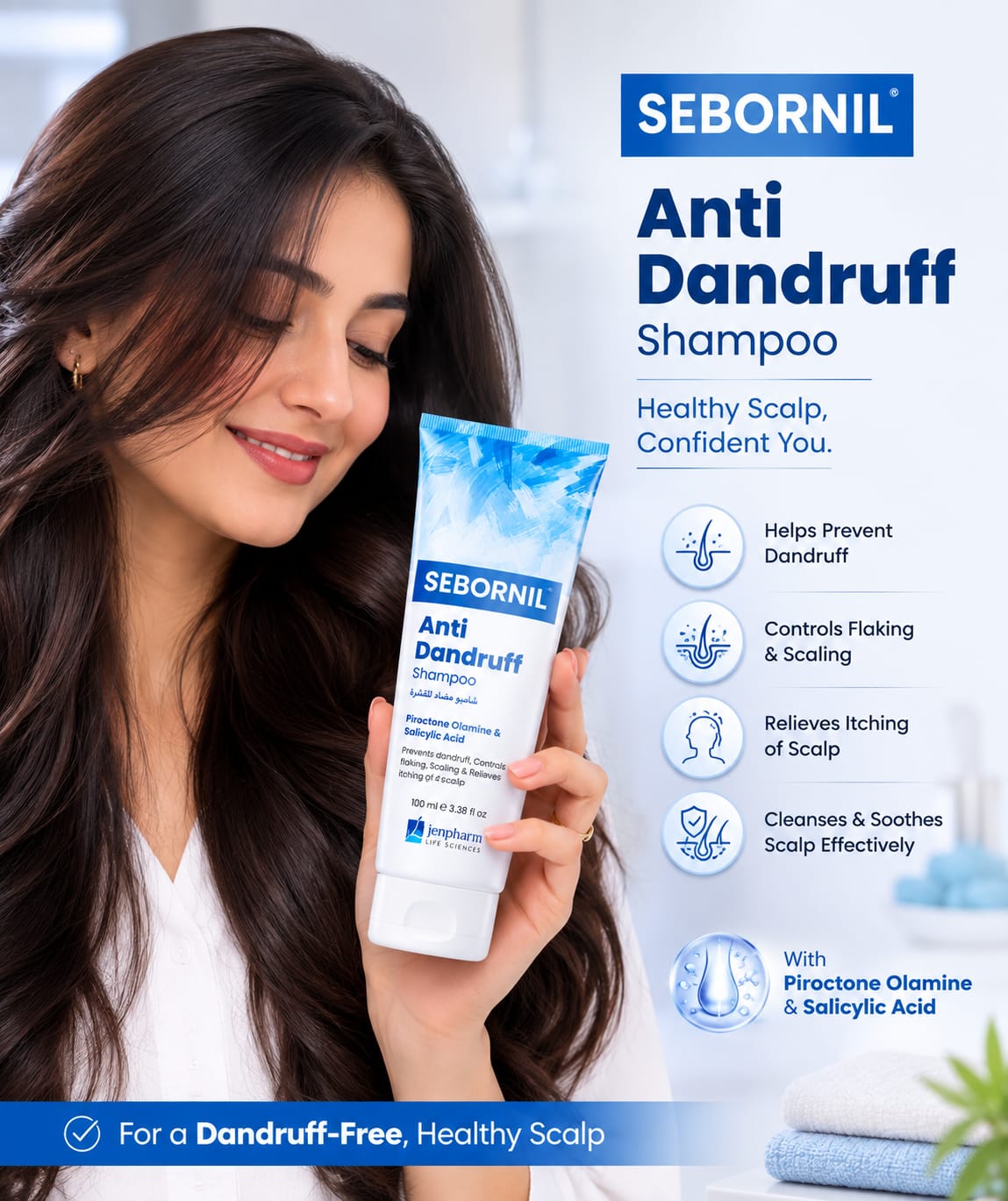Sebornil Anti Dandruff Shampoo 100ml